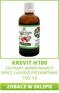KreVit H100 (258) - ekstrakt wzmacniający serce, łagodzi przekwitanie 100ml